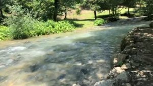 Абхазия Новый Афон горный ручей