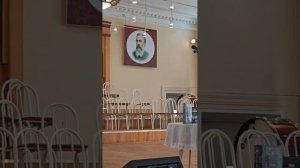 Момент встречи в колледже - фрагмент 5: Русская поэзия звучит