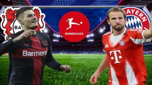 ФУТБОЛ ЧЕМПИОНАТ ГЕРМАНИИ BUNDESLIGA.  БАЙЕР - БАВАРИЯ.  ТЕКСТОВАЯ ОНЛАЙН ТРАНСЛЯЦИЯ