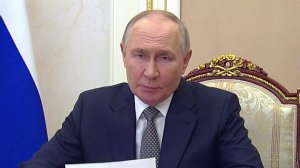 Владимир Путин провел оперативное совещание с постоянными участниками Совбеза России.