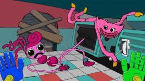 Мультик Поппи Плейтайм 1-6 все серии Хаги Ваги (Poppy Playtime)