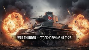 War Thunder — Победное столкновение на T-26 | PS5
