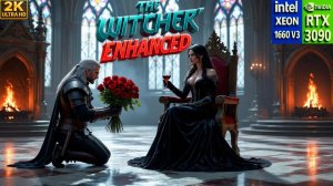The Witcher: Enhanced | RTX 3090 +  Overclocking Xeon 1660v3 | 100+ Modoв|  Ультра-графика.