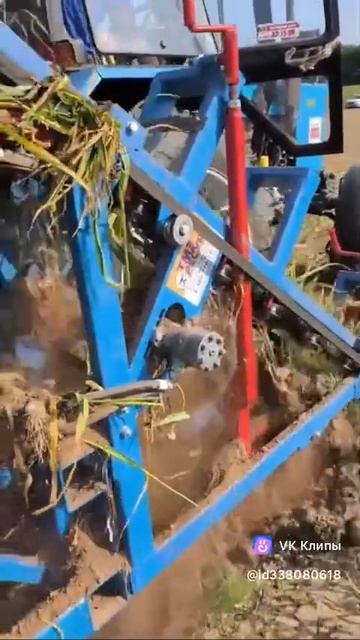 Чеснокоуборочный комбайн ТМЗ РЕСУРС.