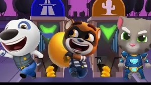 Говорящий Том бег за золотом.Бегите, прыгайте и мчитесь с Говорящим Томом в увлекательной погоне за