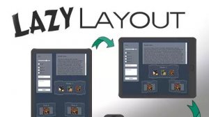 Asset Unity - LazyLayout - Clever GUI Manager/Switcher (Умный графический менеджер / переключатель)
