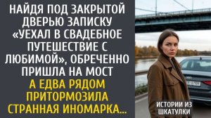 Истории из жизни: Найдя у закрытой двери записку от мужа, обреченно пришла на мост…