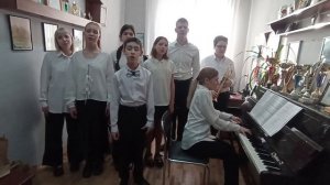 Вокальный ансамбль ДМШ №1 г. Белгорода - Муз. Е. и Н. Бирюковых, ст. А. Воротынцева "Победа"