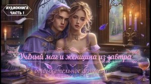 🎧АУДИОКНИГА ПОЛНОСТЬЮ 🧙♂️ Учёный маг и женщина из завтра 👩💻ОТДЫХАТЕЛЬНОЕ ФЭНТЕЗИ 💫✨ ЧАСТЬ 1️⃣
