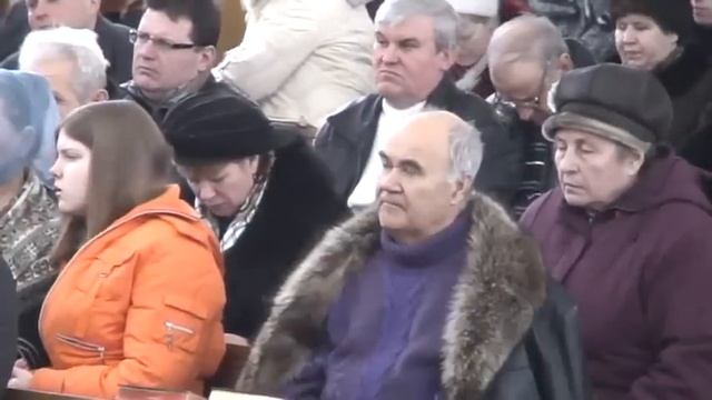 Богослужение в церкви Благодать 26.02.2012