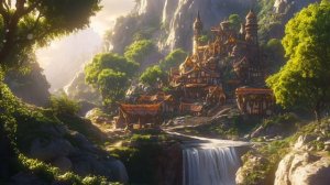 Затерянный город - Волшебная музыка эльфов, фоновая музыка для отдыха