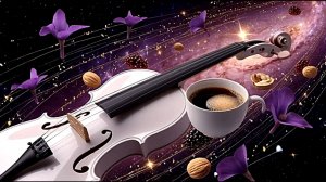 Магическая атмосфера уюта и комфорта Камин Аромат кофе Джаз Волшебство прекрасной музыки для отдыха