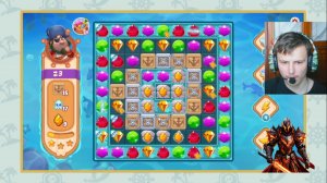 тёмный рыцарь прошёл 3 ур. в мине игре и 1 обычны ур. в сокровищах пиратов. 20 серия.