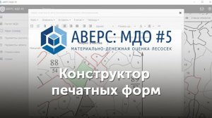 Конструктор печатных форм АВЕРС МДО 5