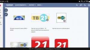 История логотипов телеканалов Северо-Западного Федерального округа