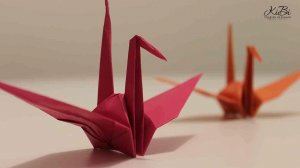 Оригами журавлик своими руками из квадратного листа бумаги