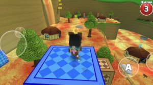 Как пройти миссию пол это лава в Черепахограде/Приключения Супер Мишки//Super Bear Adventure