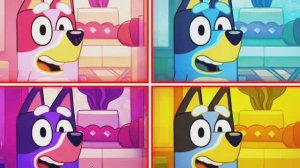 Блуи 💙 МУЛЬТФИЛЬМЫ - Легендарный Музыкальный Танец 🎶 Плитки Хоп ЭДМ Раш