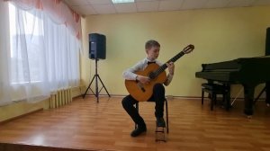 М.Джулиани "Этюд" исполняет Сапрыгин Виталий