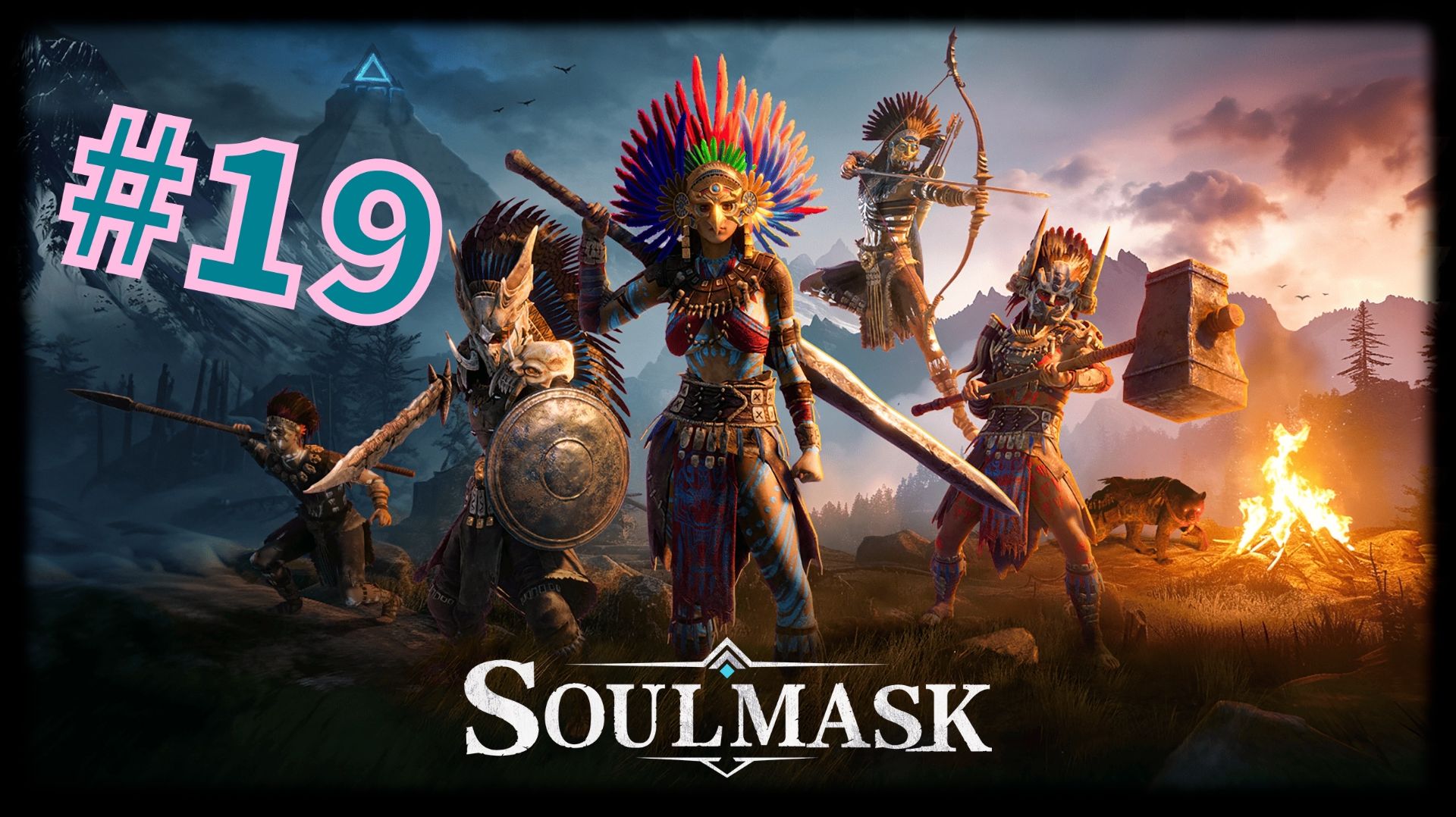 Soulmask #19 Спонтанная ловля лесной пантеры....