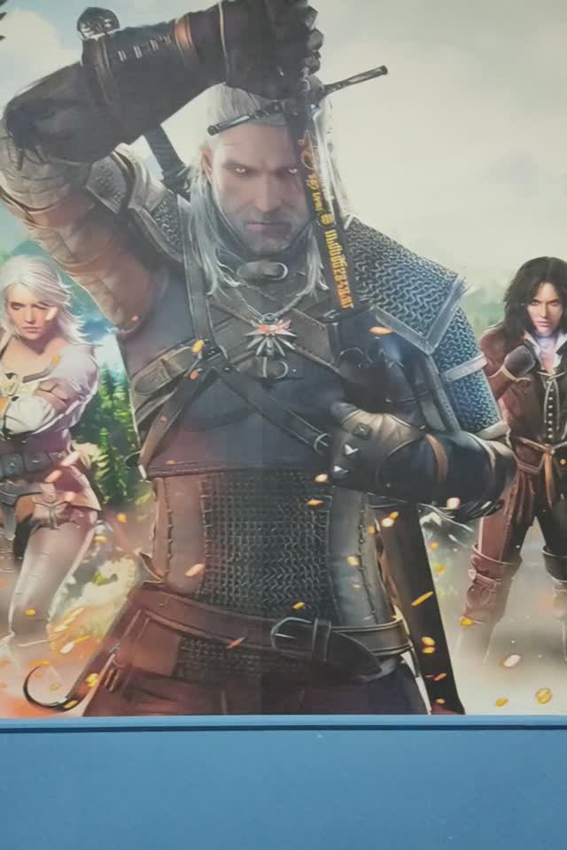 Картина "Ведьмак" в зале "Ведьмак"