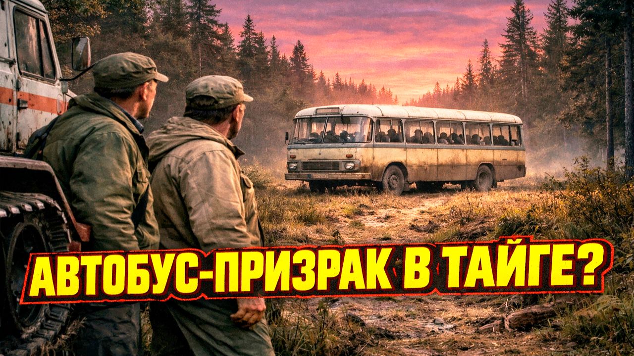 В 1983 году в Магаданской области геологи встретили автобус с пассажирами в лесу где не было дороги смотреть онлайн
