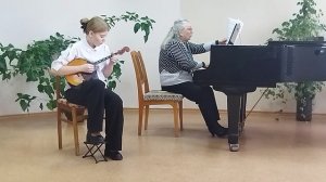 Сочнева Анастасия А.Вивальди Концерт для 2х скрипок с оркестром