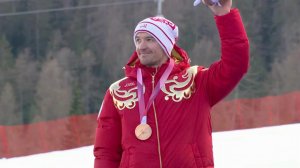 Алексей Бугаев выиграл бронзу в гигантском слаломе на Паралимпиаде в Италии.