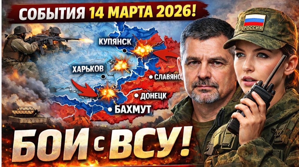 Последняя сводка СВО от Юрия Подоляки 14.03.2026 Запорожский фронт бои вокруг Орехова