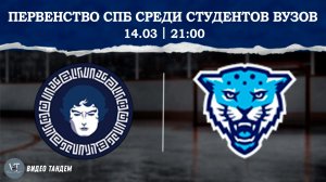 Атланты Северной Пальмиры - Кронверкские Барсы / 14.03.2026