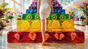 ЛЕСТНИЦЫ АСМР ИЗ МАРМЕЛАДА КАКАЯ ЛЕСТНИЦА ИЗ СЛАДОСТЕЙ КРУЧЕ ЧТО ВЫБЕРЕШЬ ТЫ БЛИН А ОНИ КРАСИВЫЕ РИЛ