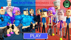 СИЛЬНЫЕ боссы против СЛАБЫХ! ПОБЕГ БАРРИ ИЗ ТЮРЬМЫ! #роблокс #обби