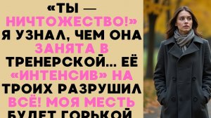 Моя жена — монстр: Тренер в спортзале оказался её любовником. Хладнокровная месть «бухгалтера»...