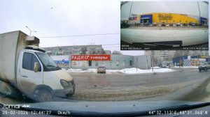 70mai A810S - TimeLapse на парковке