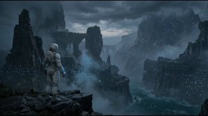 【A Street on an Alien Planet… Full of Living Creatures】AI Short Film space universe sci-fi 4K_1080p