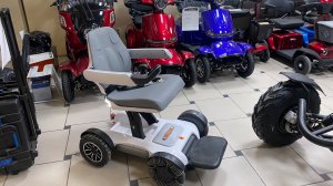 Обзор складной инвалидной коляски с электроприводом - Eco Koleso iGo. Электроскутер для инвалидов