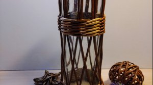 Оплетаю БУТЫЛКУ для интерьера