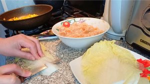 Вкусный и сочный салат/Наконец-то пришла/Нежные голубцы на обед