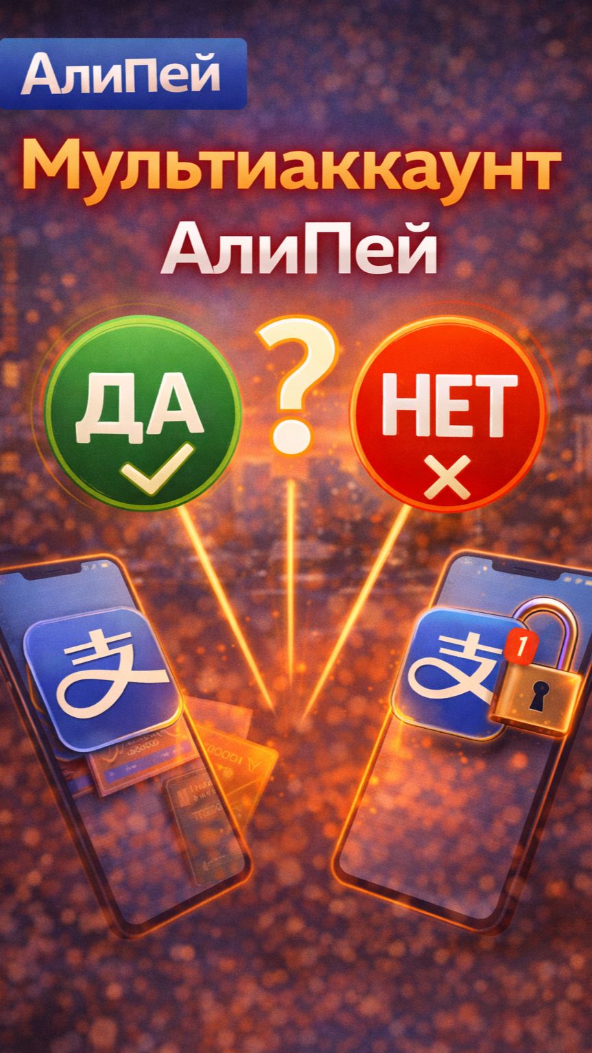 Мультиаккаунт Алипей ДА или НЕТ
