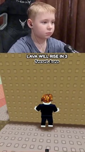 Я нашёл СЕКРЕТКУ… и спас её от лавы 🌋😳 | Roblox | gaus7play