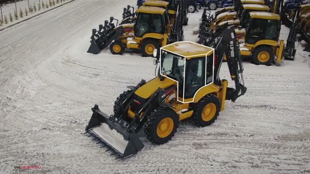 WEICHAI HEAVY WLB 468 обзор экскаватора-погрузчика