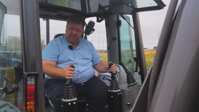 WEICHAI HEAVY WLB 468-II обзор экскаватора-погрузчика