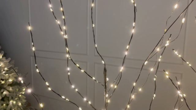 Набор светящихся веток ЮНИТИ, 480 тёплых белых микро LED-огней, 100 см, 3 шт., таймер, 1167254