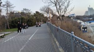 Анапа вечерняя. Закат на набережной. 13 марта 2026.