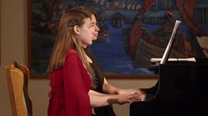 Глазунов. Славянский танец для фортепиано в 4 руки. Исп. Кристина Кадникова - София Шендишевская