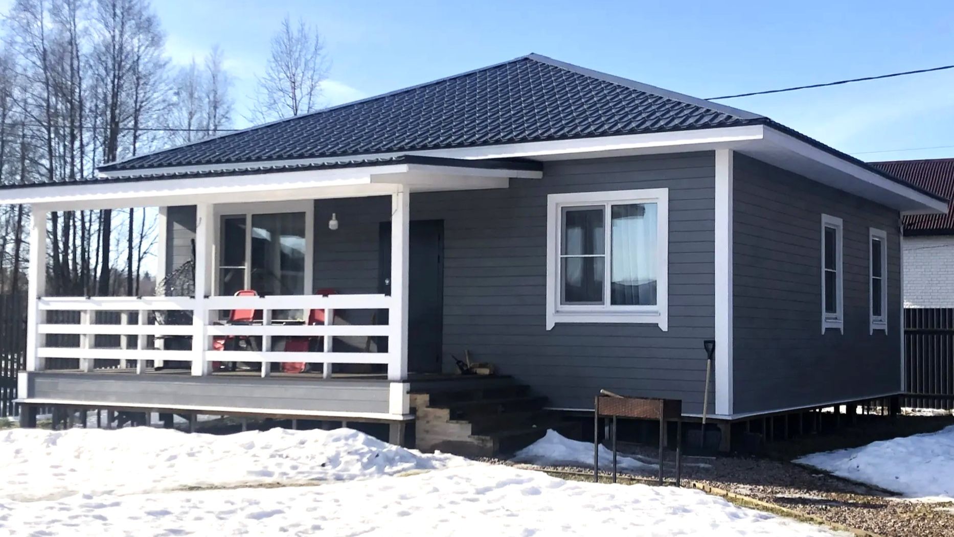 Продам дом 98 м2 на участке 6соток с коммуникациями Ленинградская область