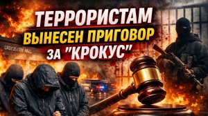Террористам вынесен приговор за Крокус. Срочные новости