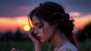 And in the evening I feel sad.