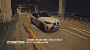 Обзор BMW X3 M50 БМВ Х3 М50