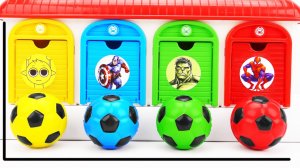 Мультики для детей. Веселые гаражи с яркими мячиками и игрушками. Мультики для малышей смотреть.